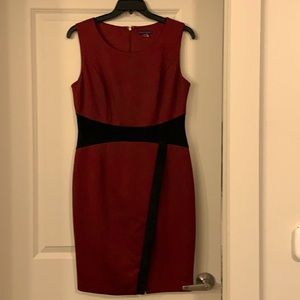 Tommy Hilfiger Burgandy dress with Lining